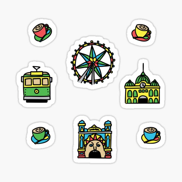 Melbourne Sticker