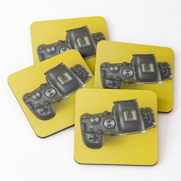 Item preview, Canon camera on a yellow background designed and sold by Babydov.