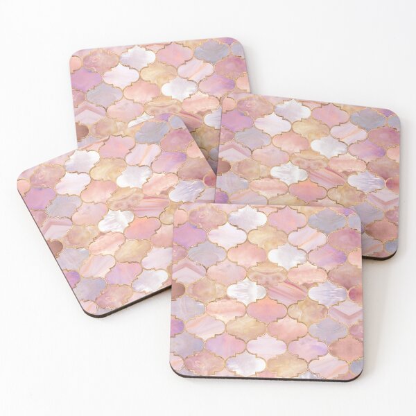 Item preview, Moroccan trellis Pastel Mineral Textures designed and sold by k9printart.