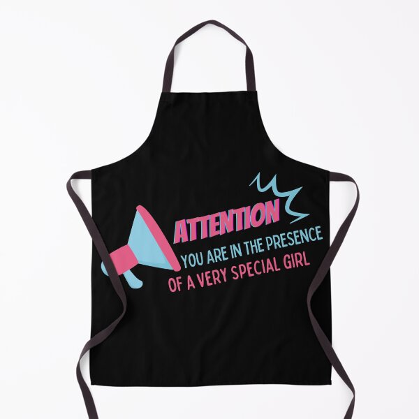 Item preview, Attention! You Are In The Presence Of A Very Special Girl Pink Design designed and sold by SweetAndSpice.