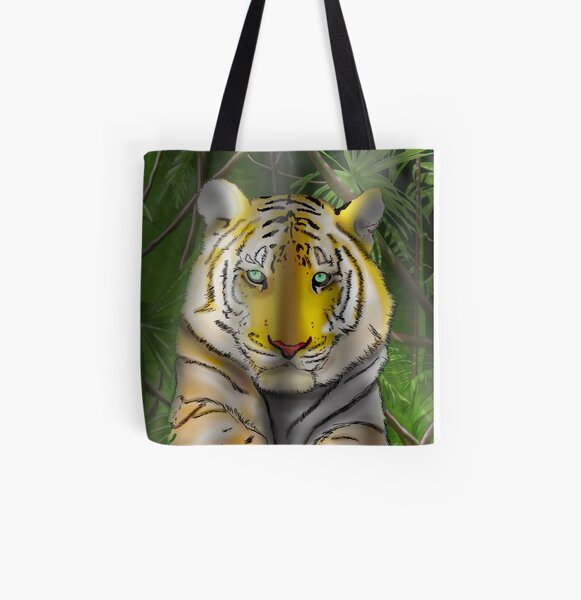 Prédation à couvert Tote bag doublé