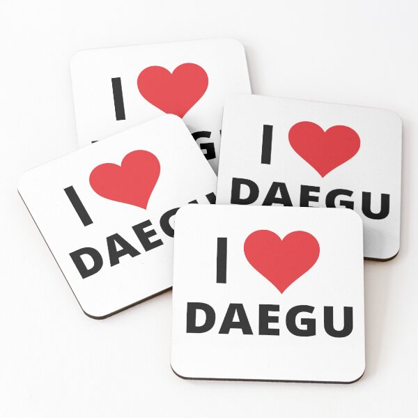 Item preview, I Love Daegu (light) designed and sold by mugify.