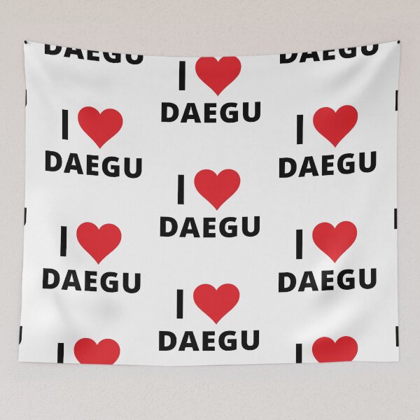 Item preview, I Love Daegu (light) designed and sold by mugify.