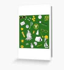 camp vega Greeting Card