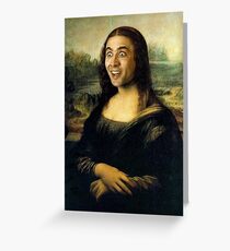 Gioconda Greeting Card