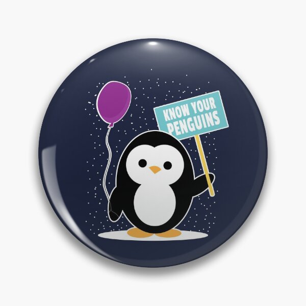 Item preview, Know Your Penguins Cute Penguin Lover Quote designed and sold by sillyquestions.