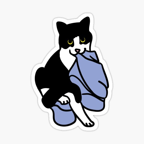 Copy of Sarah Cat 1 Sticker