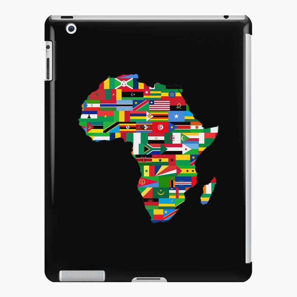 Africa Map African Countries Flags African Roots T Ipad Case And Skin For Sale By 9267