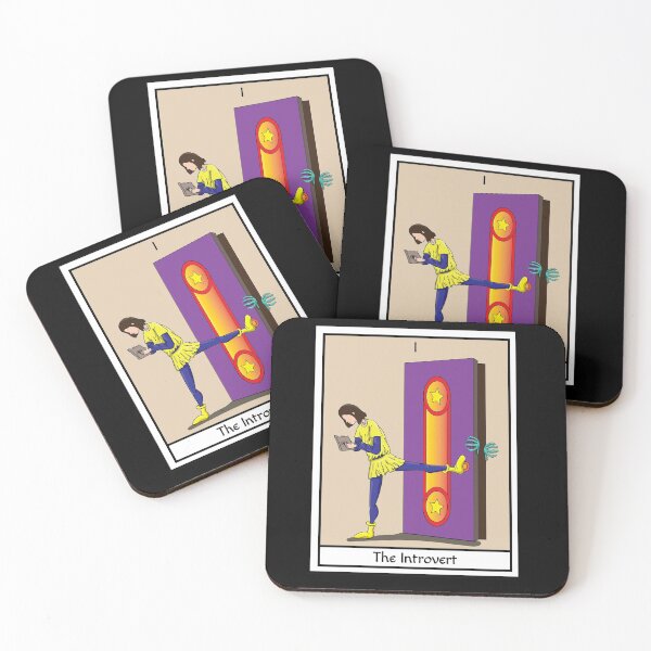 Item preview, The Introvert--Tarot Cards designed and sold by Grapikaaa.
