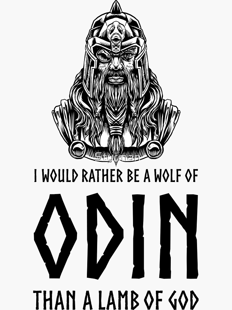 Viking, Odin, Better To Be A Wolf Of Odin' Men's Premium Tank Top