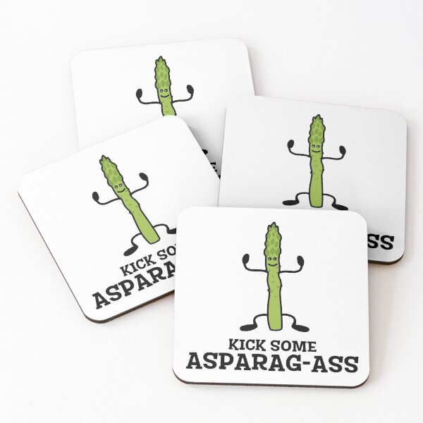 Item preview, Kick Some Asparag-ass! - Punny designed and sold by goal-getter.