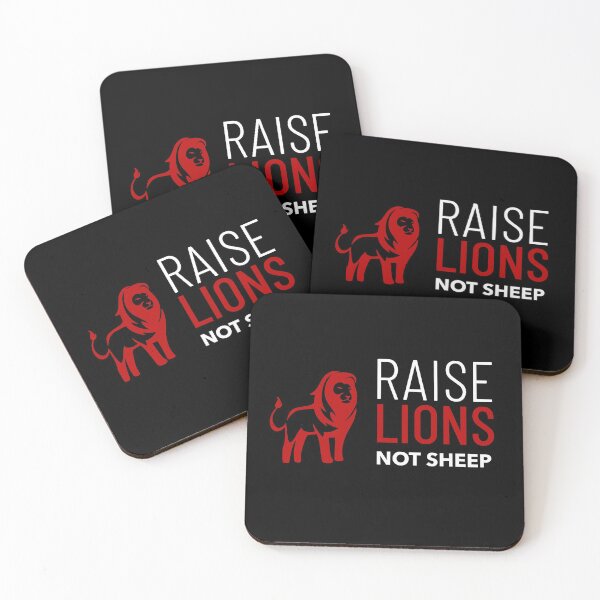 Item preview, Raise Lions Not Sheep designed and sold by geminivibe.