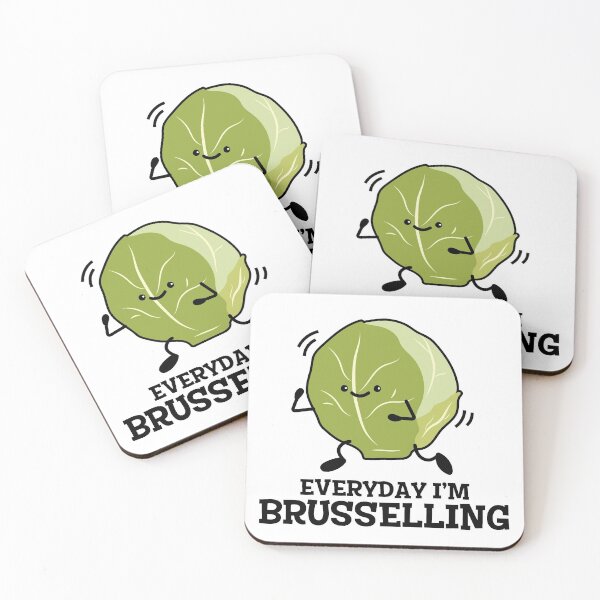 Item preview, Everyday I'm Brusselling - Punny designed and sold by goal-getter.