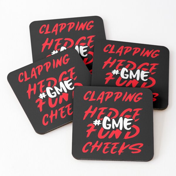 Item preview, $GME Clapping hedge fund cheeks  designed and sold by JustSaiyan1.