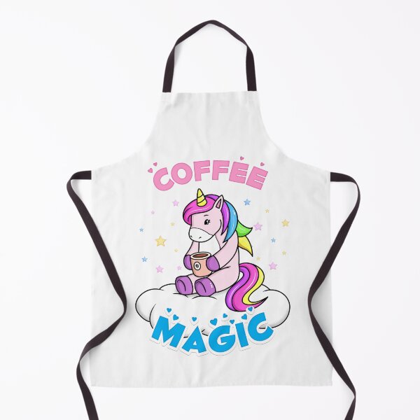 Item preview, coffee magic - cute unicorn gift idea designed and sold by jijithedesigner.