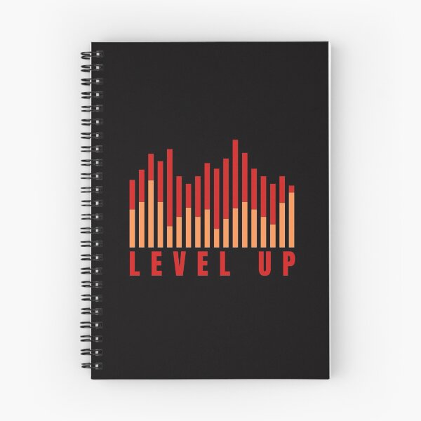 Item preview, Level Up Red/Orange designed and sold by Crayonjar.