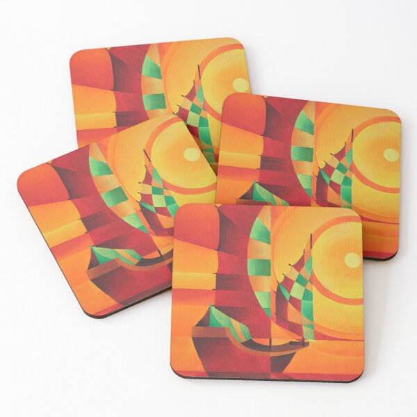 Item preview, Cubist Junks On The Red Sea designed and sold by taiche.