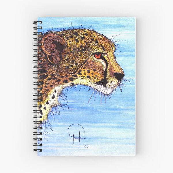 Item preview, cheetah profile face designed and sold by Doug Hiser.