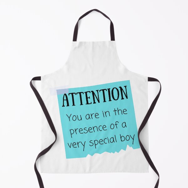 Item preview, Attention! You Are In The Presence Of A Very Special Boy Post It Design designed and sold by SweetAndSpice.