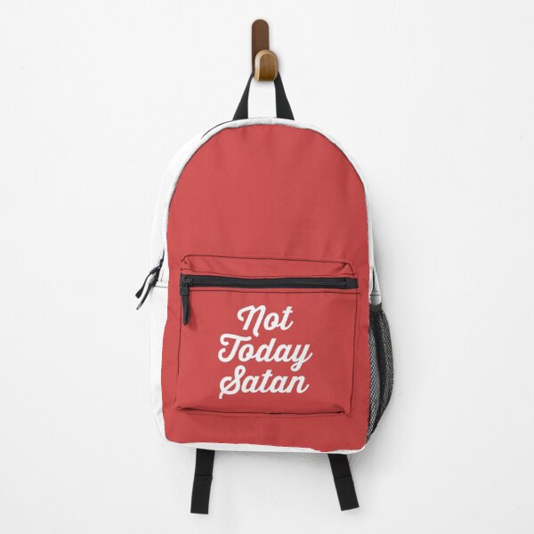 Item preview, Not Today Satan Funny Quote designed and sold by quarantine81.