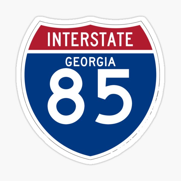 Item preview, Georgia Interstate 85 Street Sign designed and sold by funkbott.