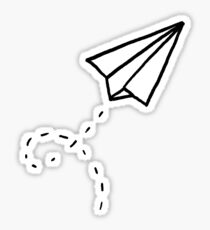 Paper Plane Sticker