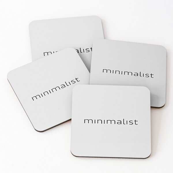 Item preview, Minimalist (black on white) designed and sold by Bob4rt.