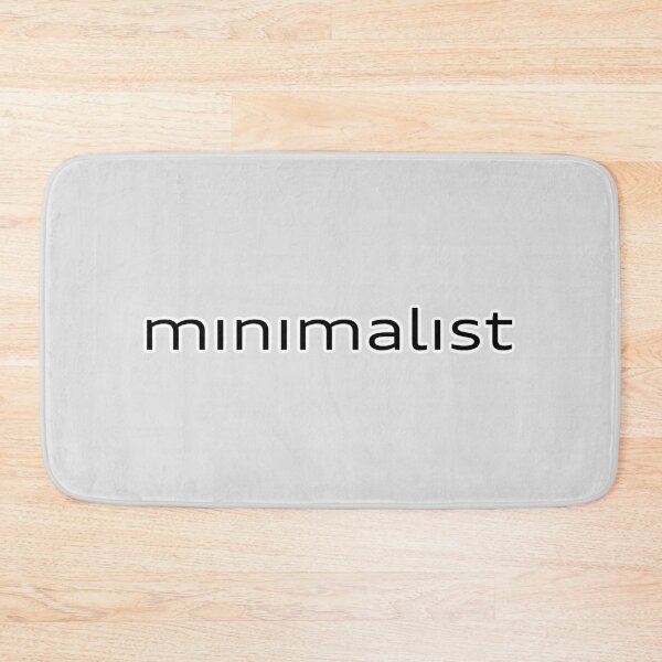 Item preview, Minimalist (black on white) designed and sold by Bob4rt.