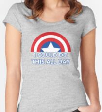 All Day Women's Fitted Scoop T-Shirt