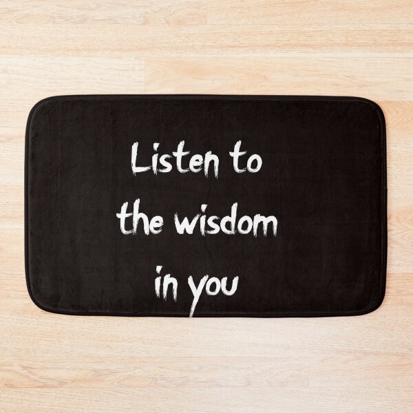 Item preview, Copy of Listen to the wisdom in you designed and sold by Textbubble.
