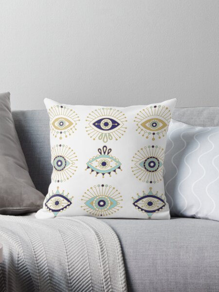 Item preview, Evil Eye Collection on White designed and sold by Cat Coquillette.