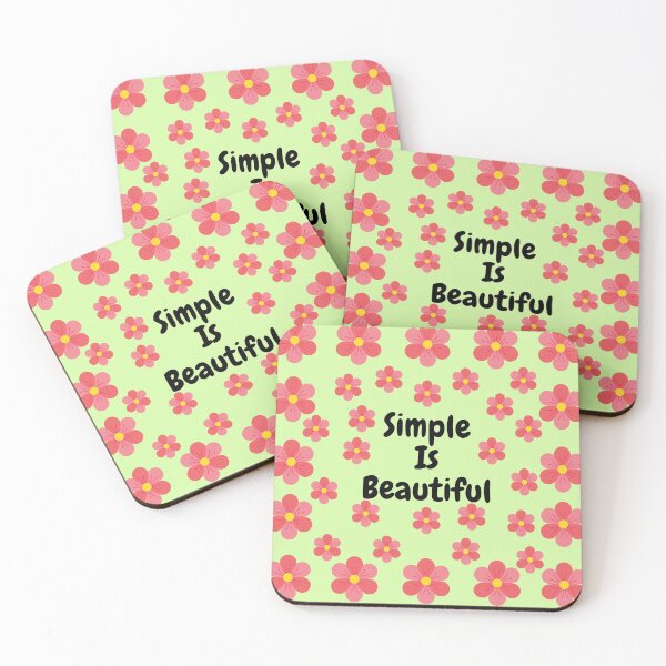 Item preview, Simple Is Beautiful designed and sold by BhavyaBathla.