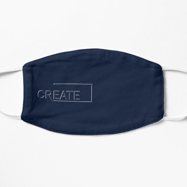 Create - Oxford Blue Flat Mask