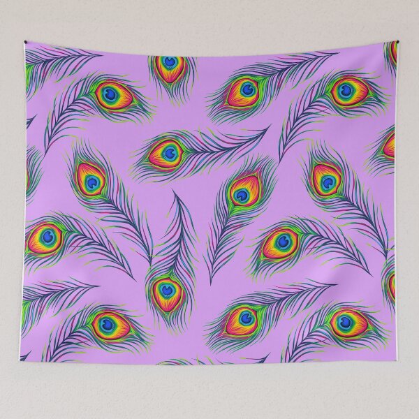 Item preview, BIRD FEATHERS PATTERN - LAVENDER designed and sold by Stylishboutique.