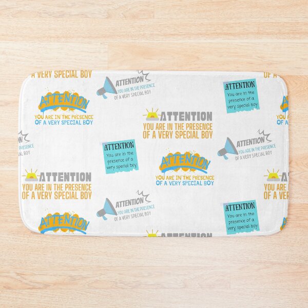 Item preview, Attention! You Are In The Presence of A Very Special Boy Sticker Pack 2 designed and sold by SweetAndSpice.