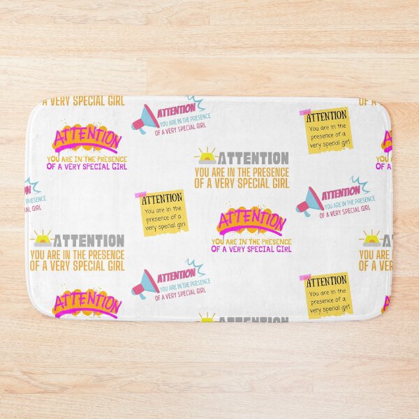 Item preview, Attention! You Are In The Presence of A Very Special Girl Sticker Pack 2 designed and sold by SweetAndSpice.