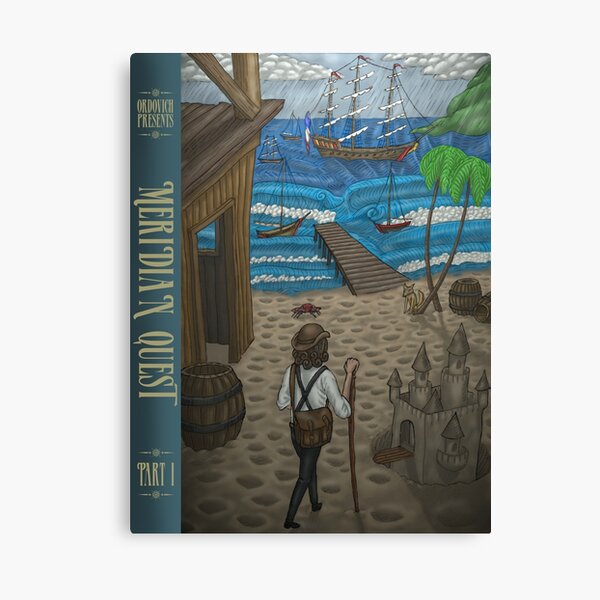 The Meridian Quest Part I: the Mysteries of the Voynich Manuscript Canvas Print