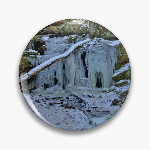 Item preview, Small frozen waterfall designed and sold by frankuffmann.
