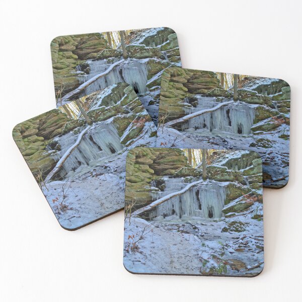 Item preview, Small frozen waterfall designed and sold by frankuffmann.