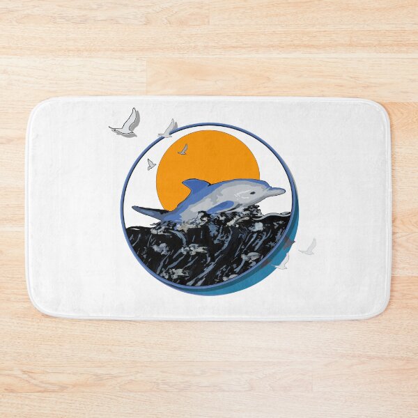 Item preview, Dolphin and Birds art designed and sold by Mitko  Peroski.
