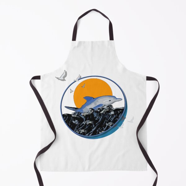 Item preview, Dolphin and Birds art designed and sold by Mitko Peroski.