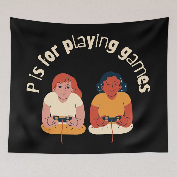 Item preview, P is for playing games designed and sold by Nesro34.