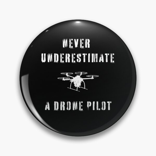 Item preview, Never Underestimate a Drone Pilot designed and sold by Monskyart.