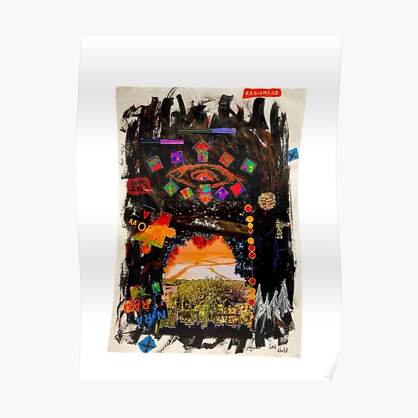 Collage de Radiohead Póster