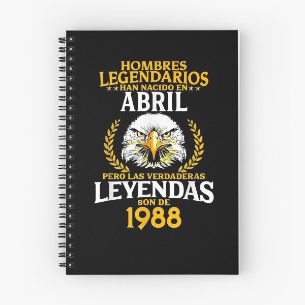 Artikelvorschau, Cumpleaños Abril 33 Años Leyendas De 1988 33. Geburtstag entworfen und verkauft von ninapfvu.