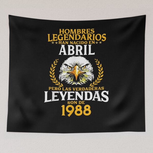 Item preview, Cumpleaños Abril 33 Años Leyendas De 1988 33rd Birthday designed and sold by ninapfvu.
