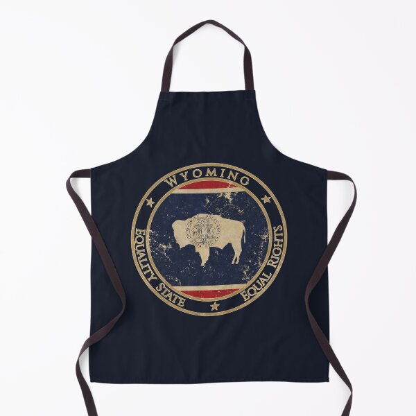 Item preview, Vintage Wyoming USA United States of America American State Flag designed and sold by DragonXX.