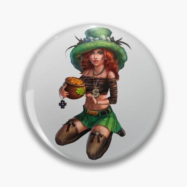 Item preview, Saint Patrick Pin Buttons designed and sold by John Andrew.