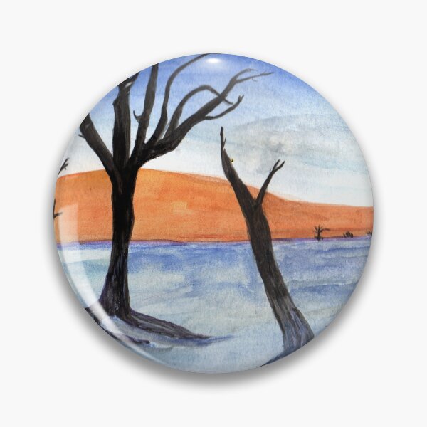 Item preview, salt flats and dead trees. designed and sold by melbeasleyarts.