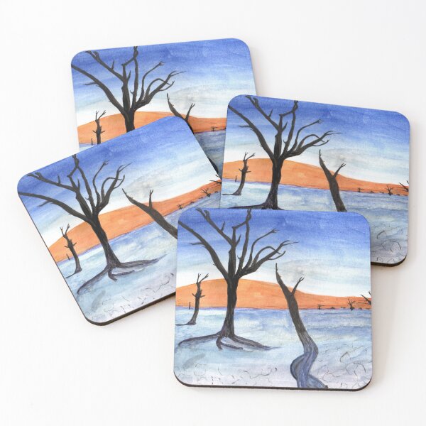 Item preview, salt flats and dead trees. designed and sold by melbeasleyarts.